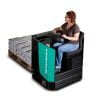 Xe nâng điện Pallet Truck 2 tấn kiểu ngồi lái - đứng lái