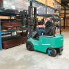 Xe nâng điện ngồi lái Mitsubishi 3 tấn FB30CA1 - 4 bánh