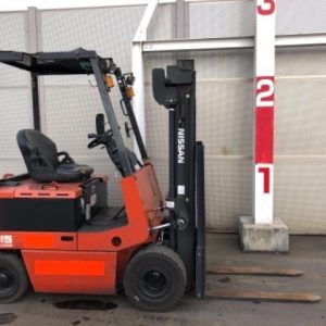 Xe nâng điện Nissan 1 tấn FP01 cũ Xe nâng điện Nissan 1 tấn FP01 cũ