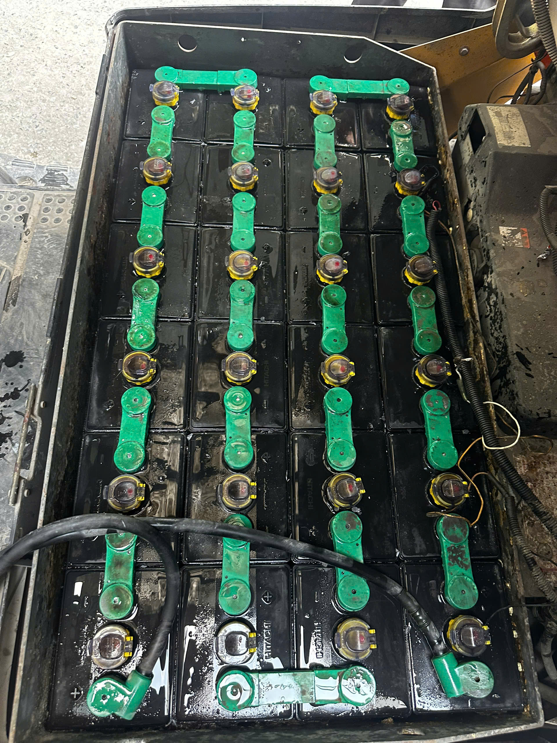 Cấp nước cât và thay Cell hỏng